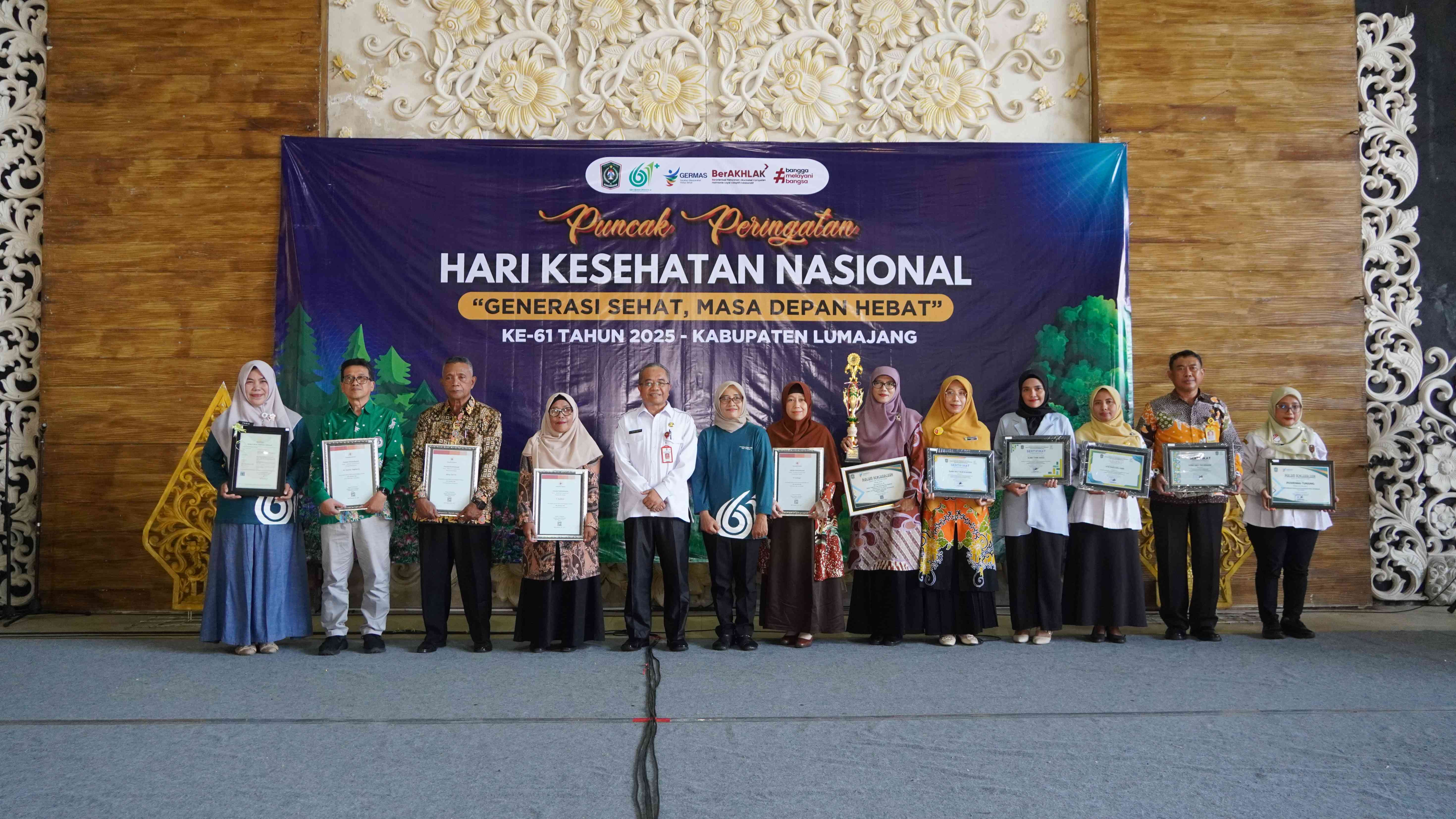 Momentum HKN ke-61, Kabupaten Lumajang Teguhkan Komitmen Wujudkan Generasi Sehat, Masa Depan Hebat