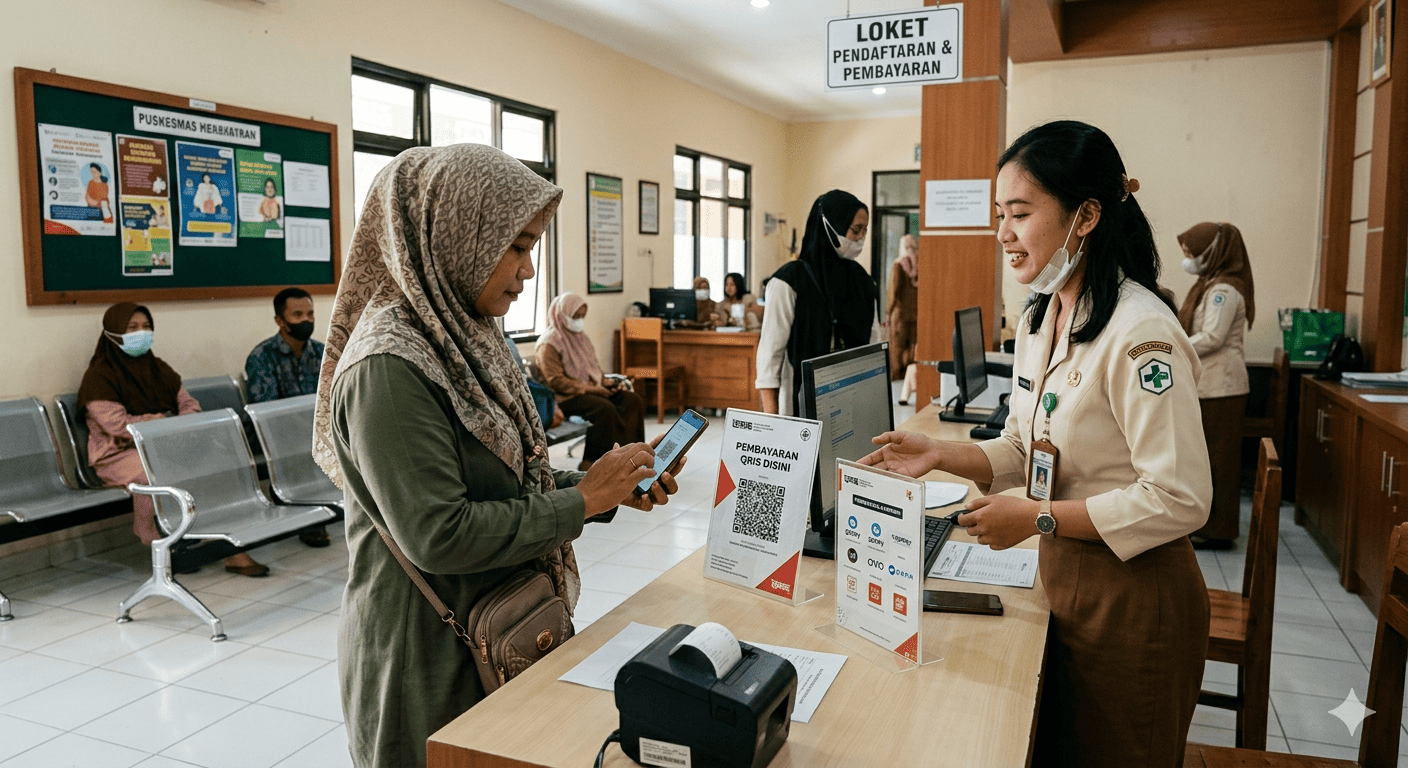 Akselerasi Digitalisasi Pelayanan Publik: Dinkes P2KB Lumajang Massifkan Sosialisasi Pembayaran Non-Tunai di Puskesmas