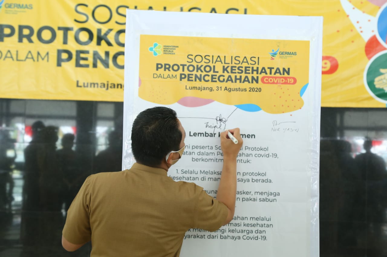 Budayakan Masyarakat Terapkan Protokol Kesehatan, Pemerintah Gencar Lakukan Sosialisasi