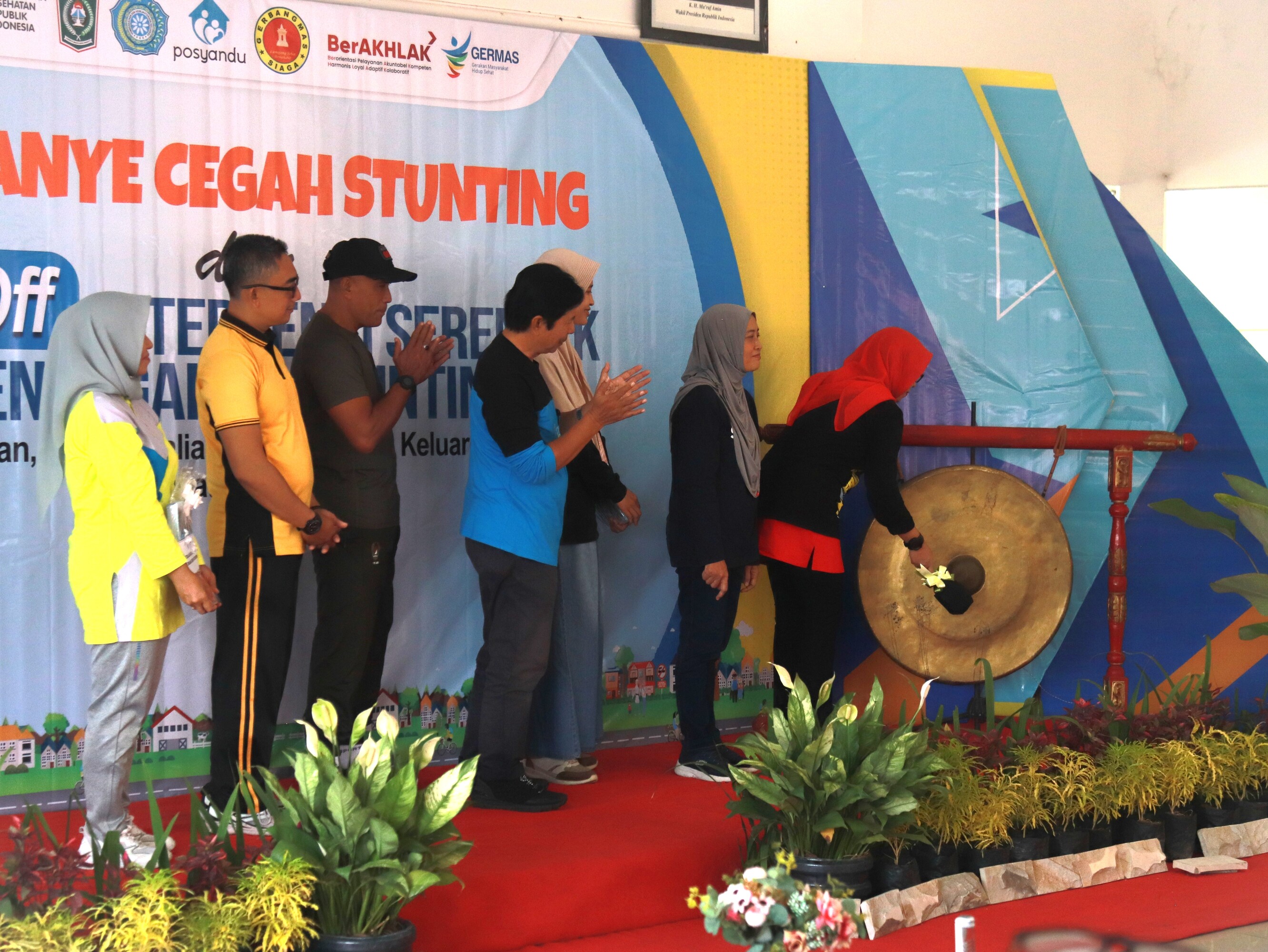 Pj. Ketua TP. PKK Canangkan Kampanye cegah stunting dan kick off intervensi serentak Pencegahan Stunting