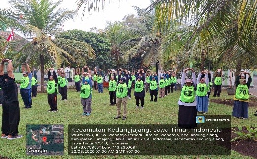 Tingkatkan Produktivitas, Pekerja Dinas Pertanian dan Ketahanan Pangan Ikuti Tes Kebugaran