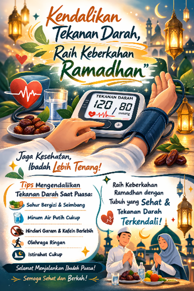 Kendalikan Tekanan Darah, Raih Keberkahan Ramadan
