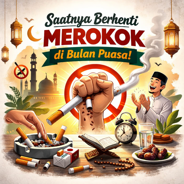 Ramadan Tanpa Asap: Transformasi Gaya Hidup Sehat di Bulan Suci