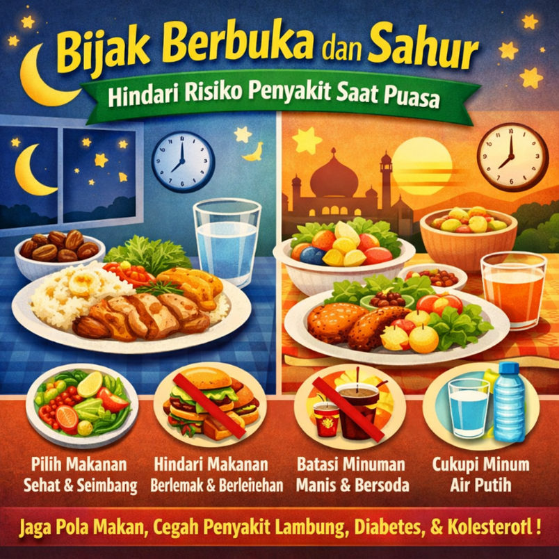 Ramadan Sehat dan Berkualitas dengan Manajemen Pola Makan yang Seimbang