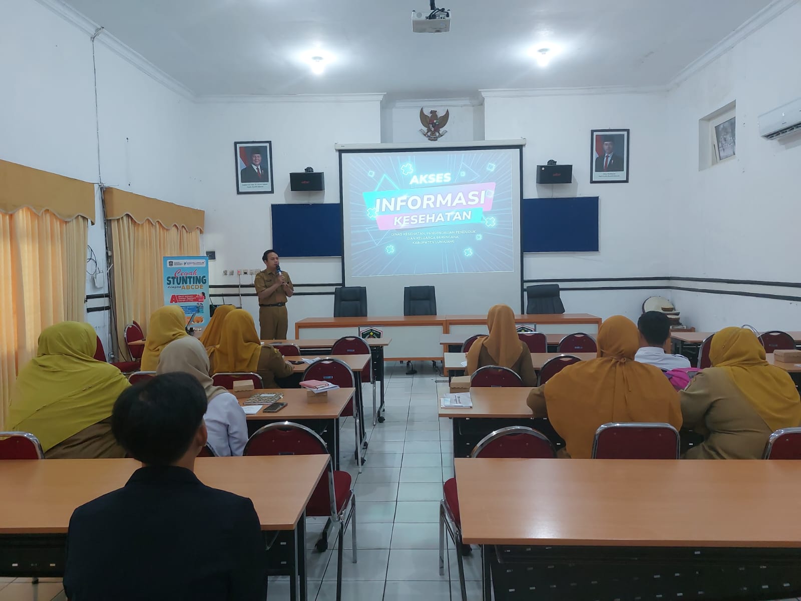 Sebarkan Informasi Kesehatan, Dinkes Laksanakan Orientasi KIE bagi petugas