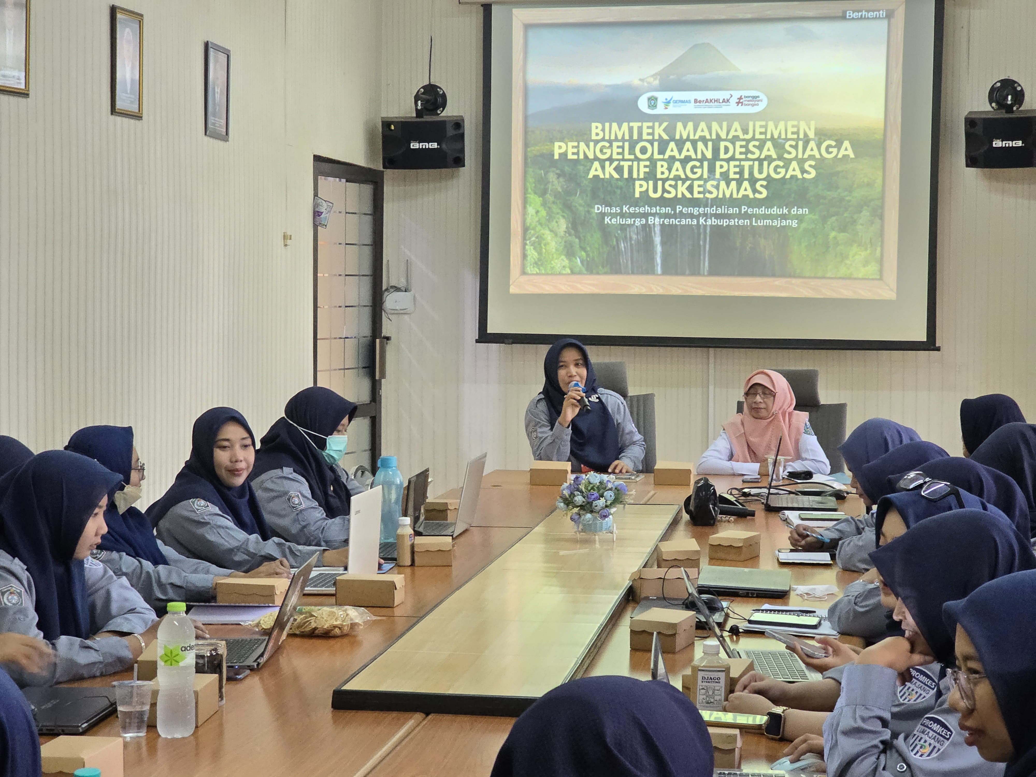 Promkes Puskesmas : Pemberdayaan Masyarakat Bidang Kesehatan Melalui Desa Siaga Aktif