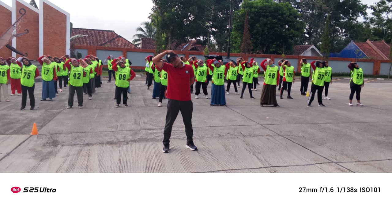 Dorong Produktivitas, BKOR Bersama Puskesmas Senduro Laksanakan Pengukuran Kebugaran Jasmani
