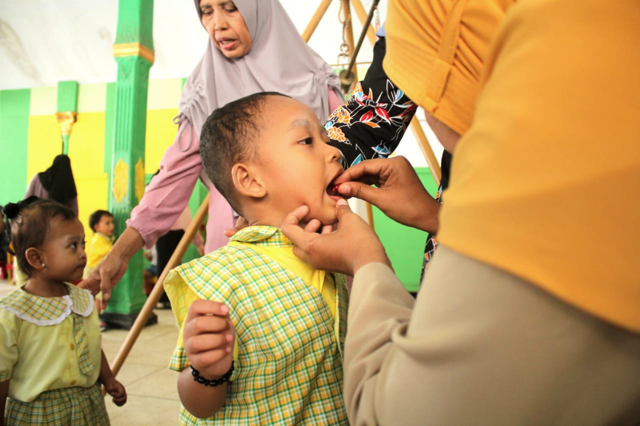 Bulan Vitamin A: Puskesmas Pasirian Targetkan Seluruh Bayi dan Balita Mendapat Vit. A