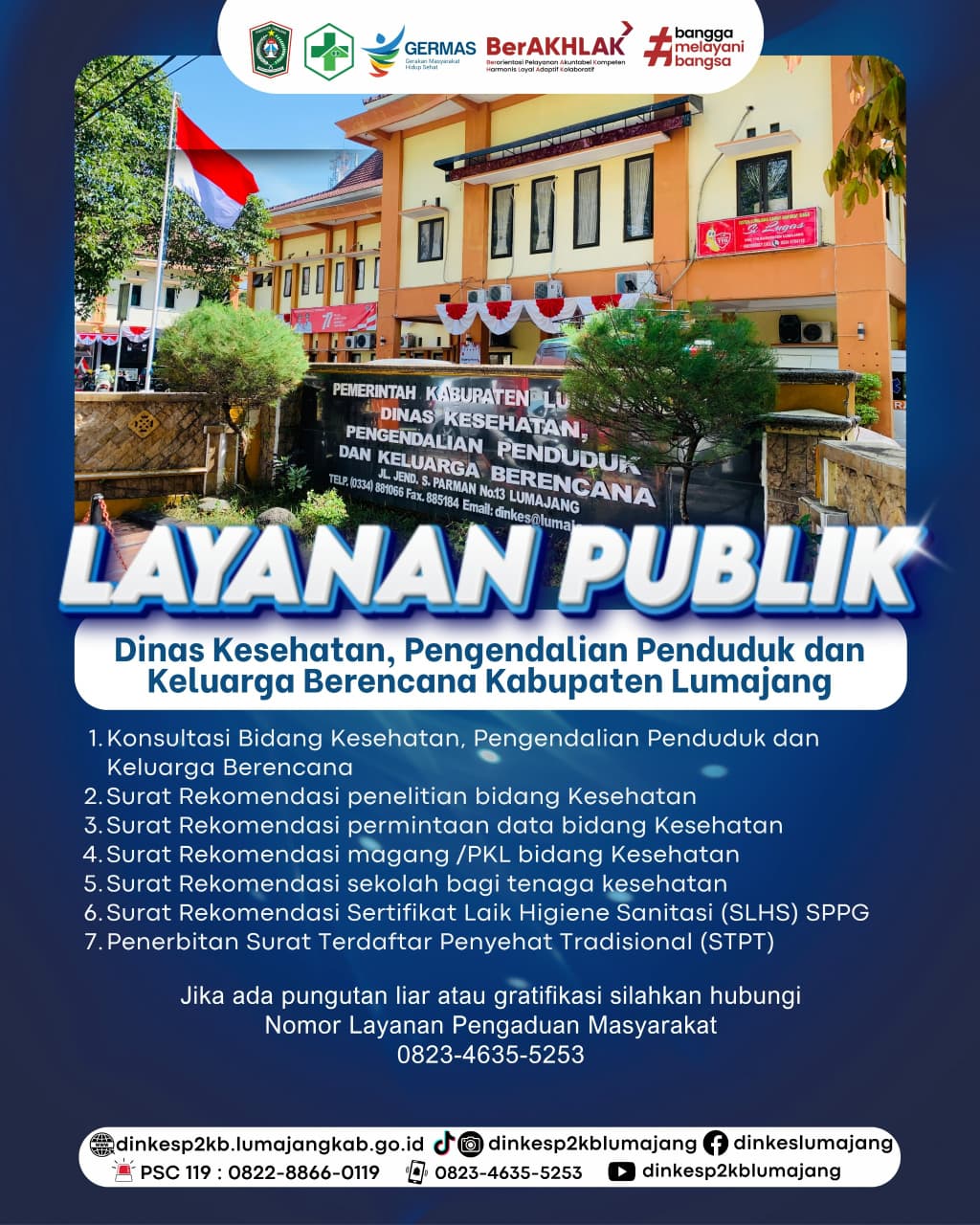 Prioritaskan Pelayanan Publik Prima, Dinkes P2KB Lumajang Permudah Akses Rekomendasi dan Perizinan Kesehatan