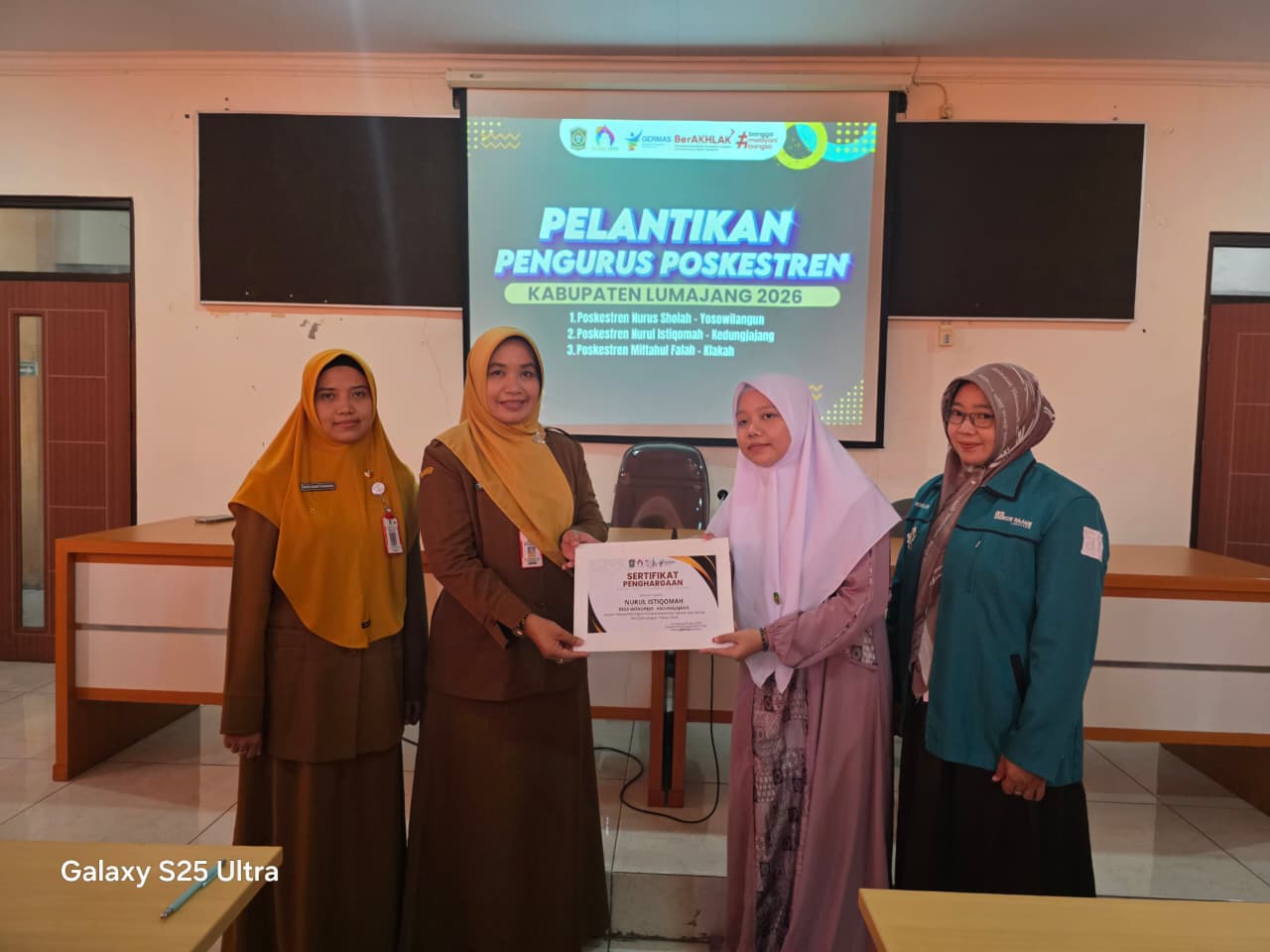 Resmi Dilantik, Pengurus Poskestren Baru Siap Akselerasi Gerakan Pesantren Sehat di Lumajang