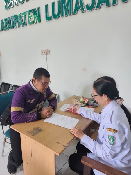 Konsultasi Gizi Menjadi Menu Menarik Balai Kesehatan Olahraga (BKOR) Kabupaten Lumajang
