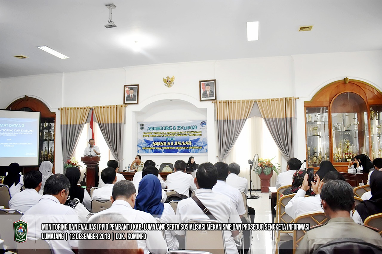 Pemkab Lumajang Sosialisasikan Mekanisme dan Prosedur Sengketa Informasi