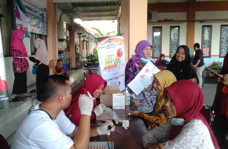 Posbindu Drupadi, Upaya Deteksi Dini Penyakit Tidak Menular (PTM) untuk Pegawai Dinkes P2KB