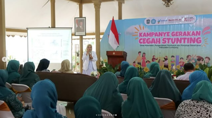 Kampanye Gerakan Cegah Stunting di Klakah, Lumajang Targetkan Stunting Kian Menyusut dengan Gerakan ABCDE